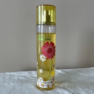 love & sunshine bath&body works spray